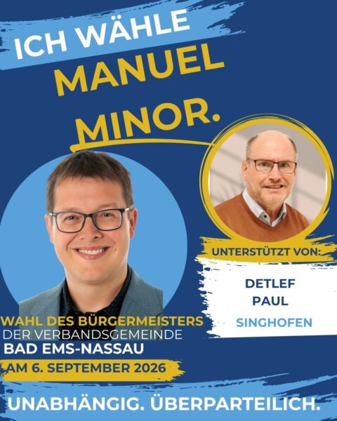 Unterstützeranzeige Manuel Minor_Detlef Paul