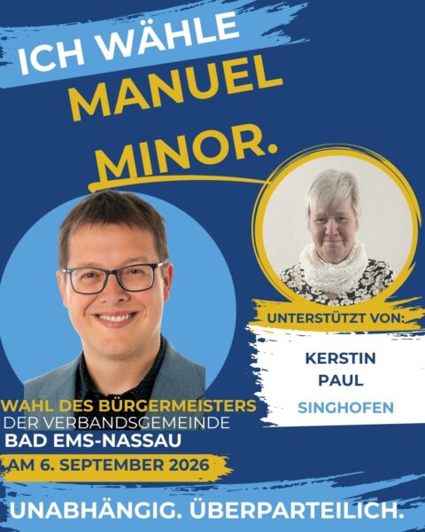 Unterstützeranzeige Manuel Minor_Kerstin Paul