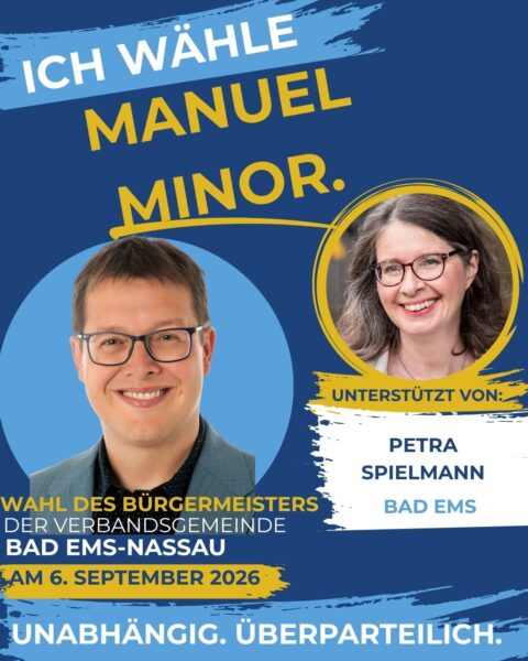 Unterstützeranzeige Manuel Minor_Petra Spielmann