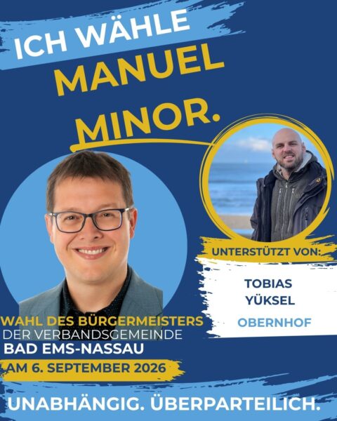 Unterstützeranzeige Manuel Minor_Tobias Yüksel